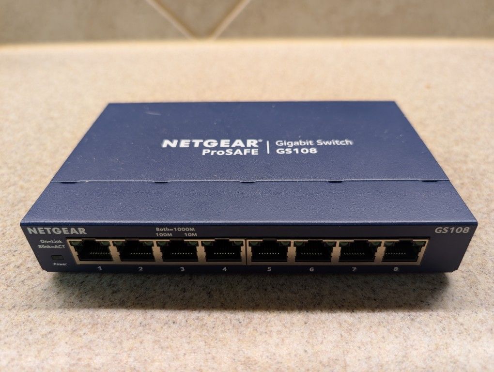 Netgear GS108 8 Port Switch