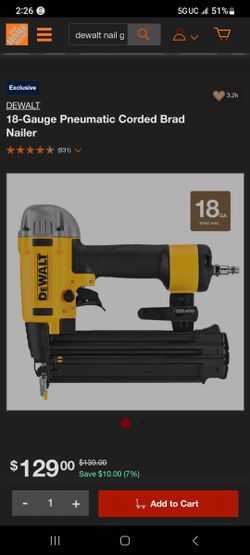 Dewalt Nail Gun