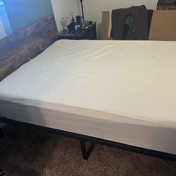Queen Nectar Mattress And Bedframe