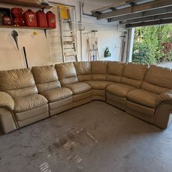 Sectional Sofa With Reclining Chairs