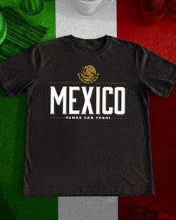 Black Mexico Shirt / Playera Negra de Mexico