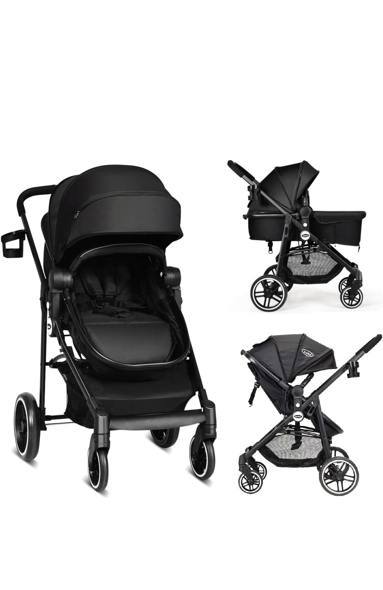 INFANS 2 In 1 Baby Stroller 