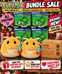 Pokémon Lego and Squishmellow Bundle
