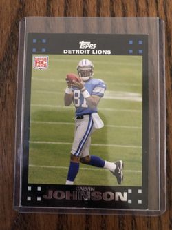 Calvin Johnson Rookie Card