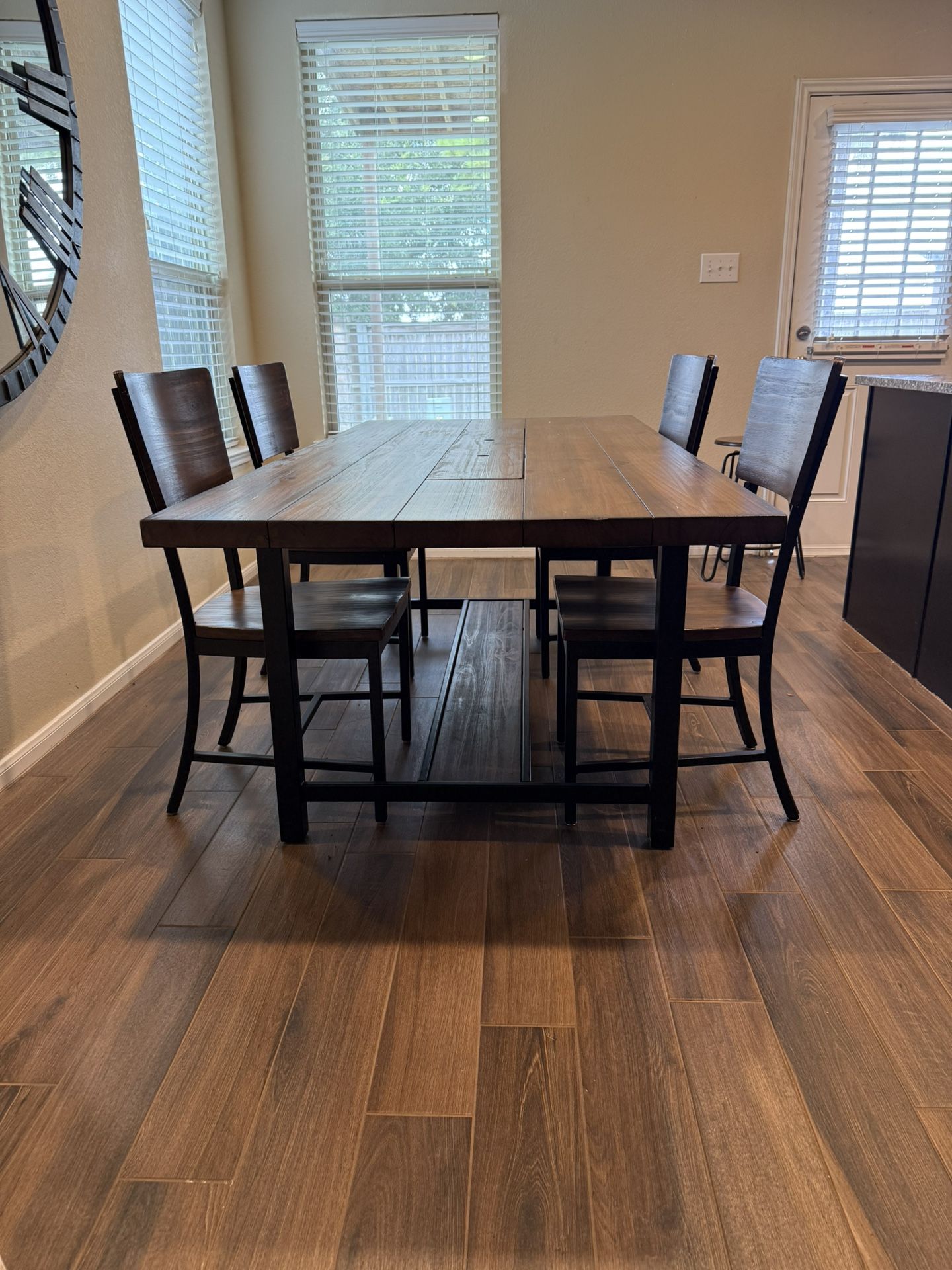 Magnolia Home by Joanna Gaines Solid Wood Dining Table Se CB t – Rustic & Sturdy $799 OBO