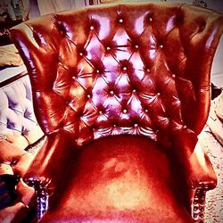 Wingback RH LEATHER CHAIRS