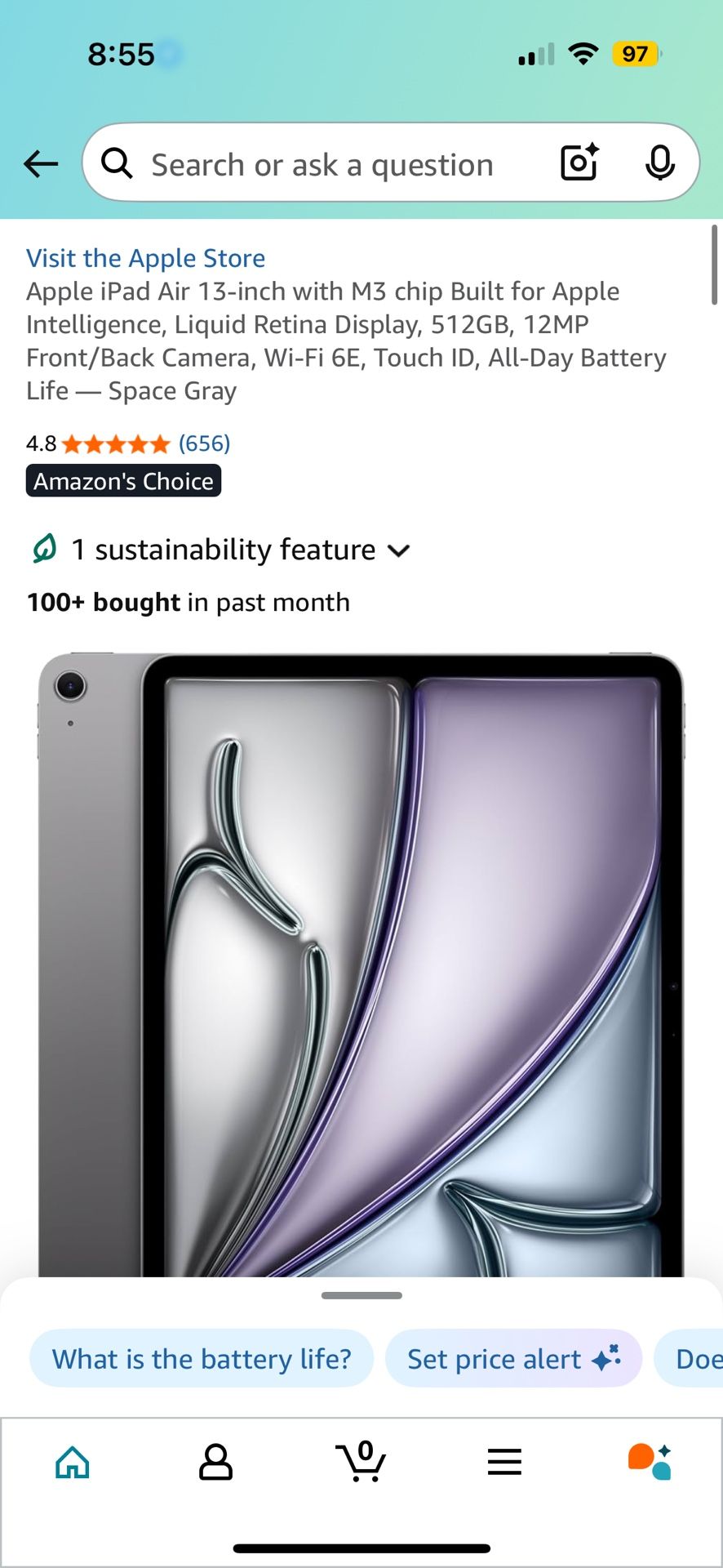 APPLE ipad Air 13 Inch