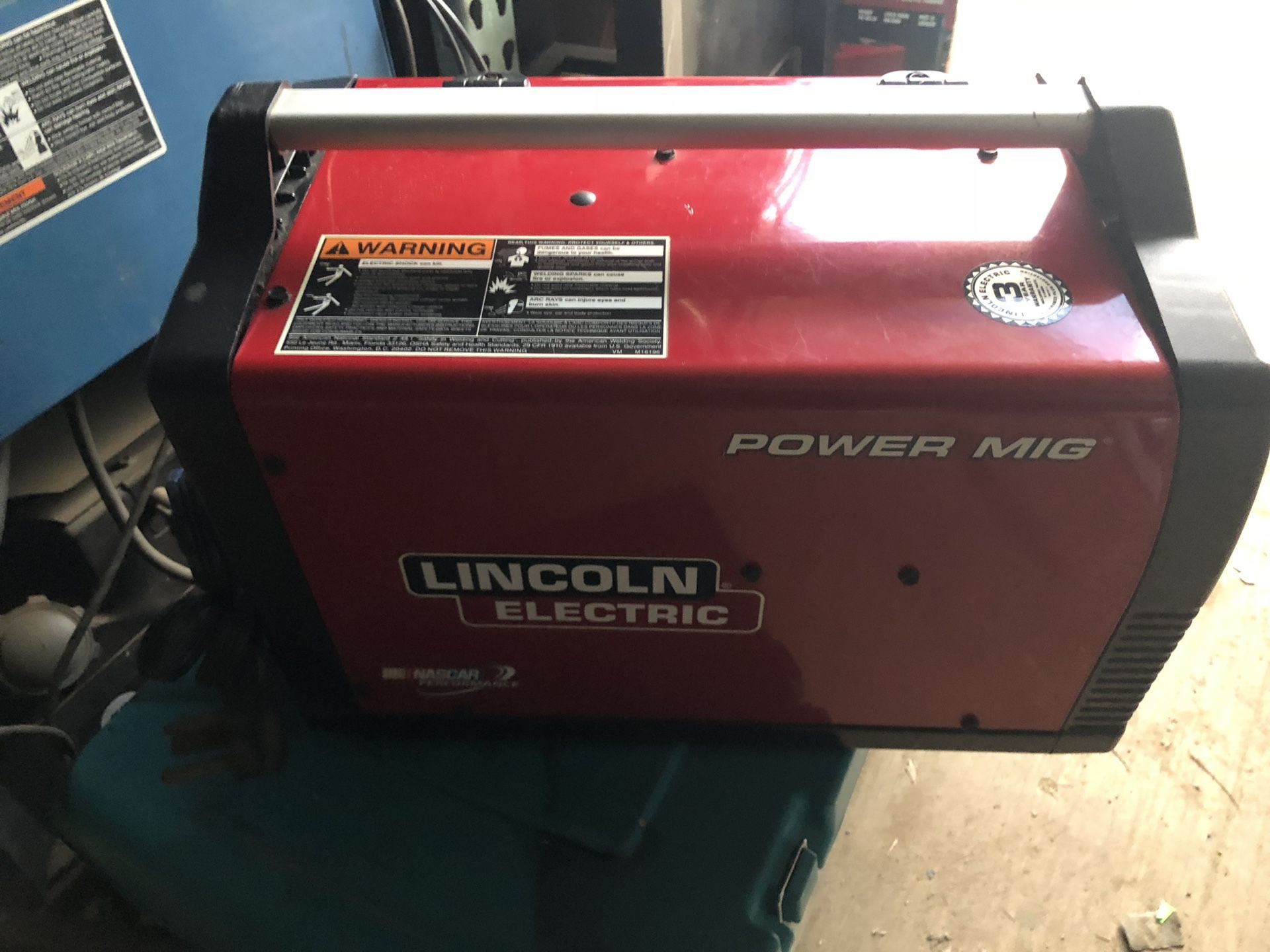 Lincoln Power Mig 180C USA made mig welder for Sale in Riverside, CA