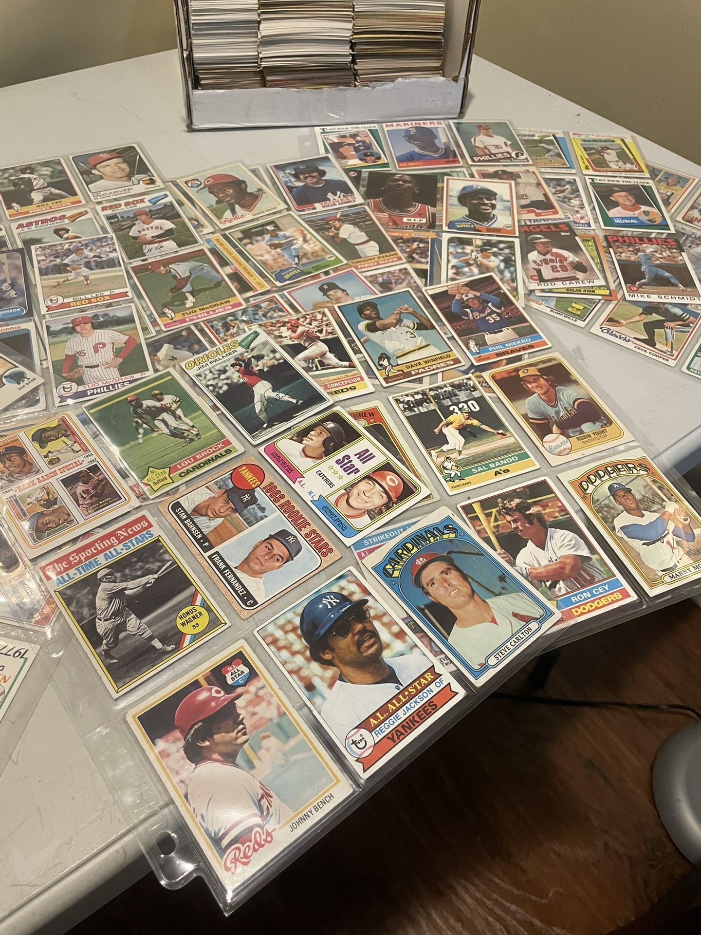 Old Baseball Cards Collection