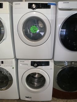 SAMSUNG fornt load washer and electric dryer in excellent conditions with 4 months warranty