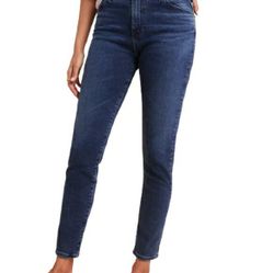 NWT Anthropologie The Stevie High-Rise Skinny Ankle Jeans
