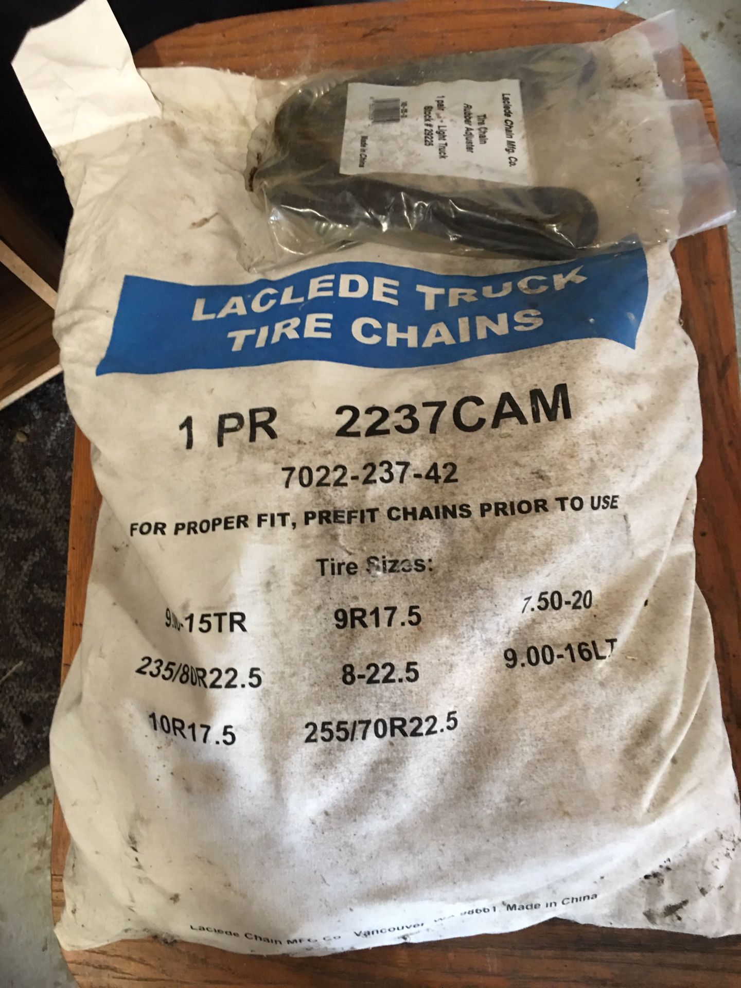 $60 Chains large Motorhome/semi tires Brand New
