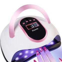 New! Gel Nail Light 168W Nail Dryer for All Gel Nail Polish, LED Nail Lamp with 4 Timer Modes - Auto Sensor - Professional Curing - Large LCD Screen

