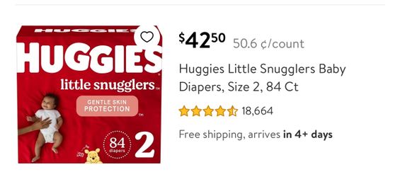 Huggies Diapers Size 2