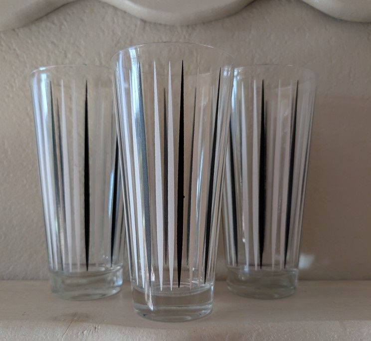 Mid Century Highball Glasses