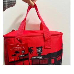 Red Trader Joes INSULATED BAG