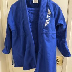 Elite Brand Woman’s BJJ Gi (blue, Size F0)
