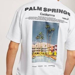 Classic Palm Springs Topman Sweatshirt Mens Large