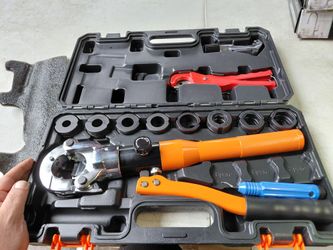 Vevor YYSYJGJYYYTS4PHY9V1 pipe crimping tool for pex and copper (3/8"-1" sizes)