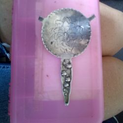 Sterling Tea Bag Holder