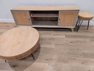 TV cabinet + 2 tables