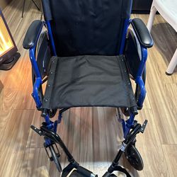 Lifestyle Mobility Aids 19" Aluminum Companion Transport Chair
