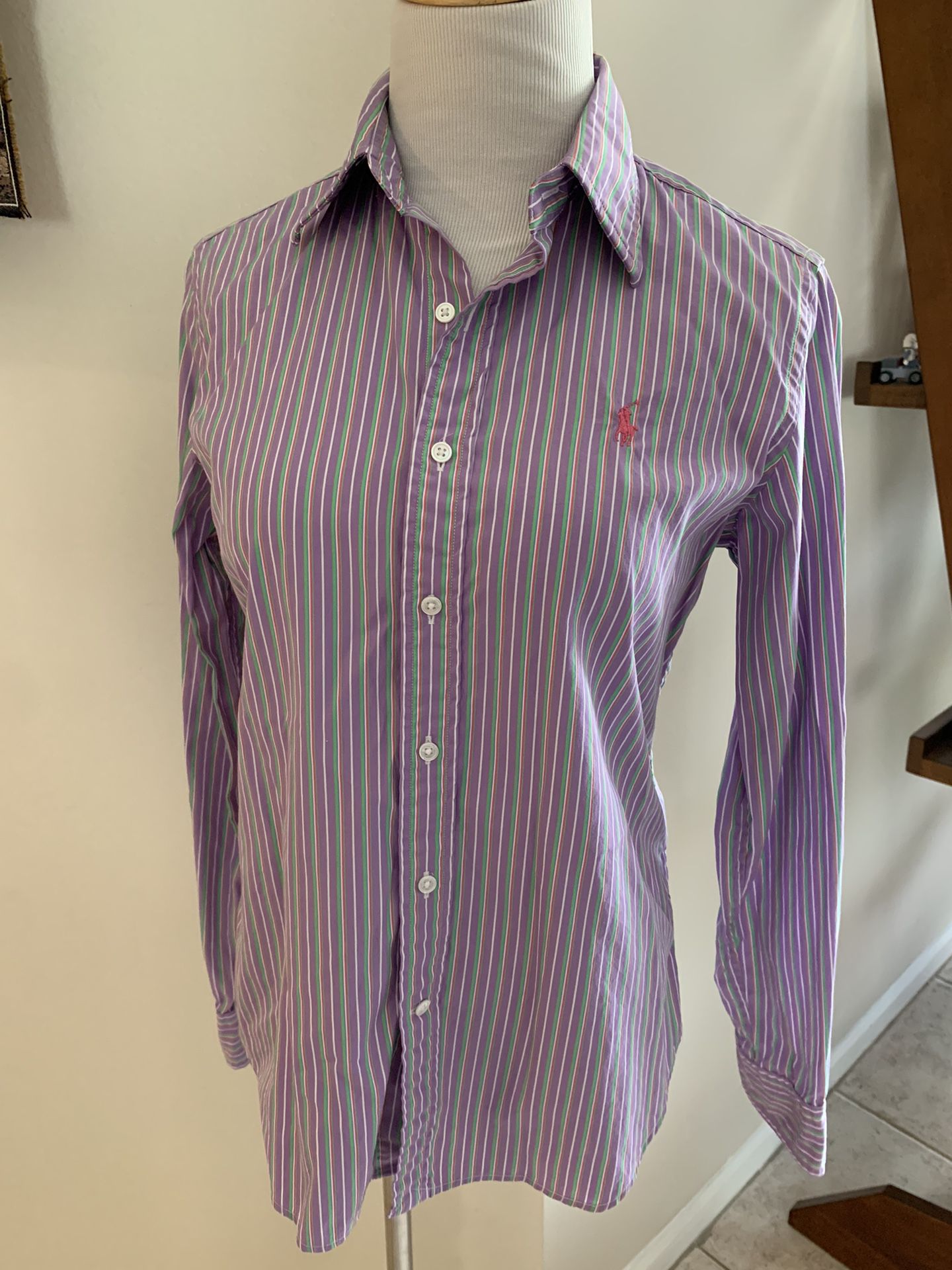 Ralph Lauren Polo 👚 Shirt. Size 4 
