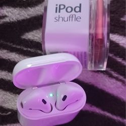 Apple Airbuds & Apple Ipod Shuffle 