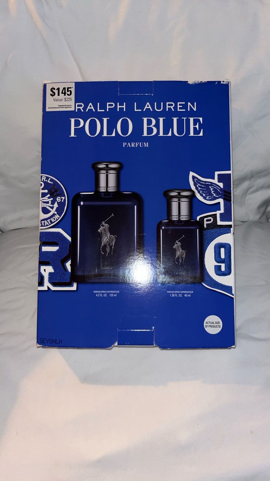 Polo Blue cologne 4.2 Fl Oz And 1.36 Fl Oz