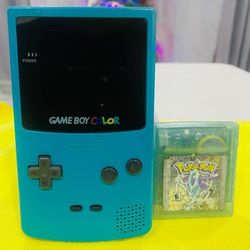 Nintendo GameBoy Color + Pokémon Crystal Authentic 