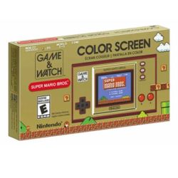 New & Sealed Nintendo Game and Watch: Super Mario Bros Color Screen - Brand New!