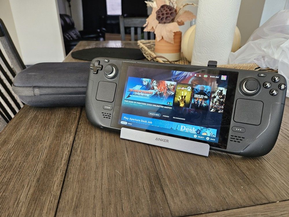 Steam Deck with Anker Dock