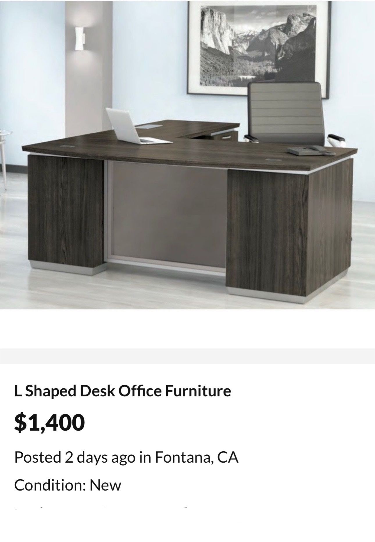 L Shaped Desk With Glass Modesty Office Furniture