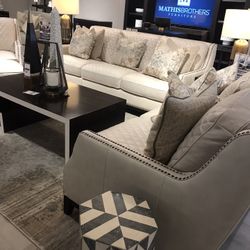 Beautiful  SIMON LI  All Leather Sofa