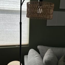 Rattan Floor Lamp