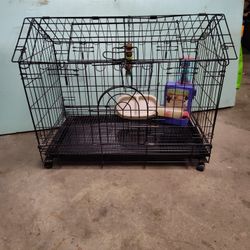 Rabbit Cage W/Accessories 