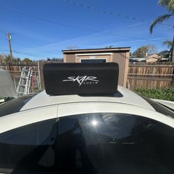 10inch Skar Audio Subwoofer Basstube And Performance Technique Amp