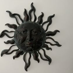 Metal Sun Wall Design indoor Or Outdoor Decor 25.00