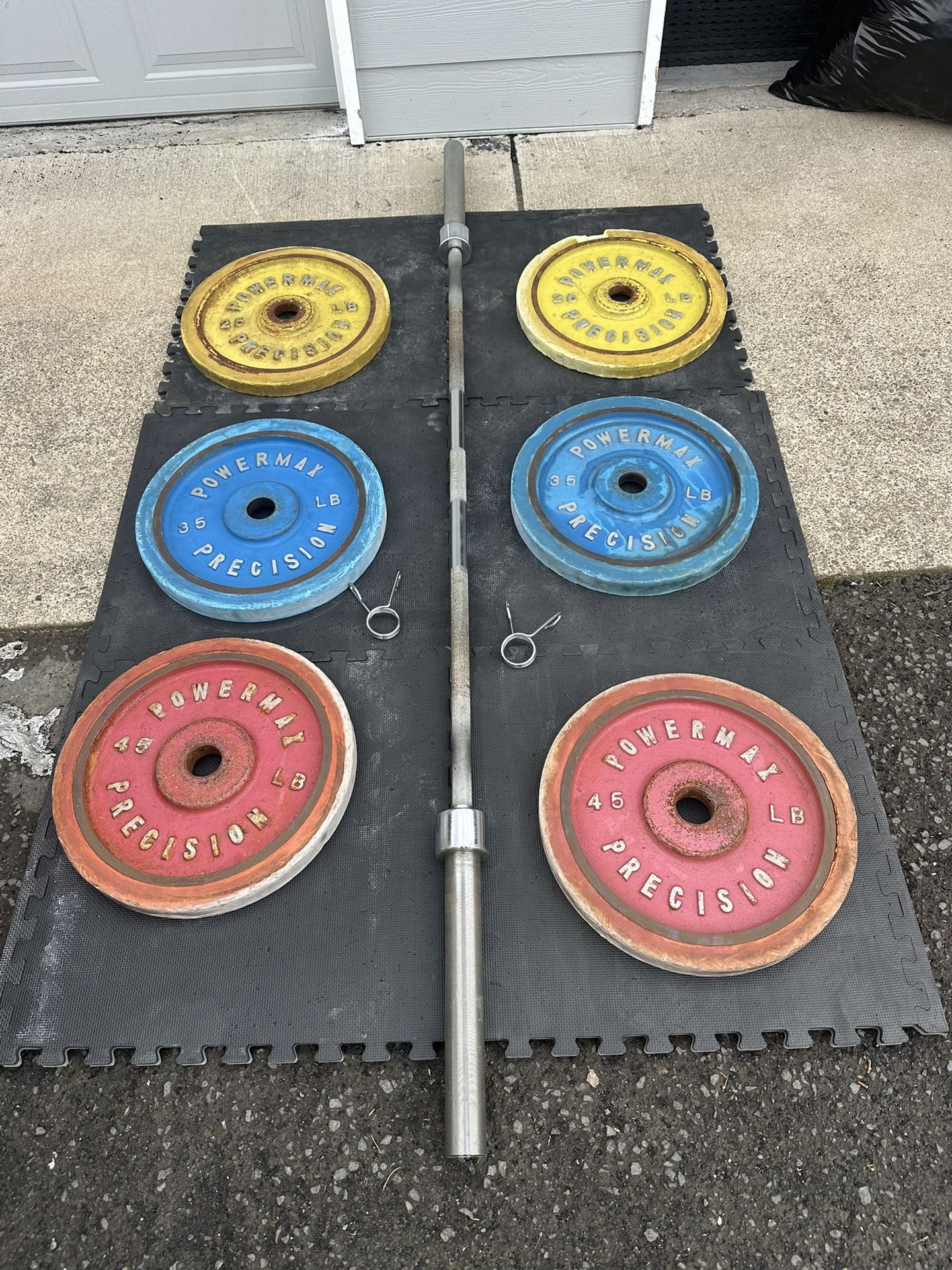 255lb Olympic Weightset