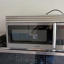 Bosch over the stove microwave oven