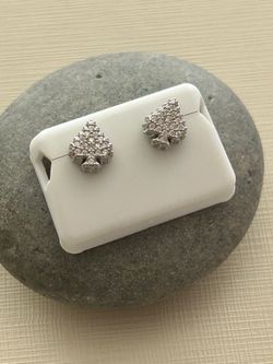 Spade shaped pave 3 CTW Moissanite Silver 925