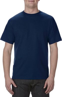 alstyle apparel activewear navy blank T-shirt