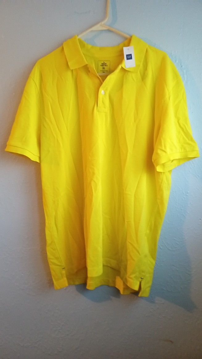 Men's New Gap Polo Shirt Size XL 