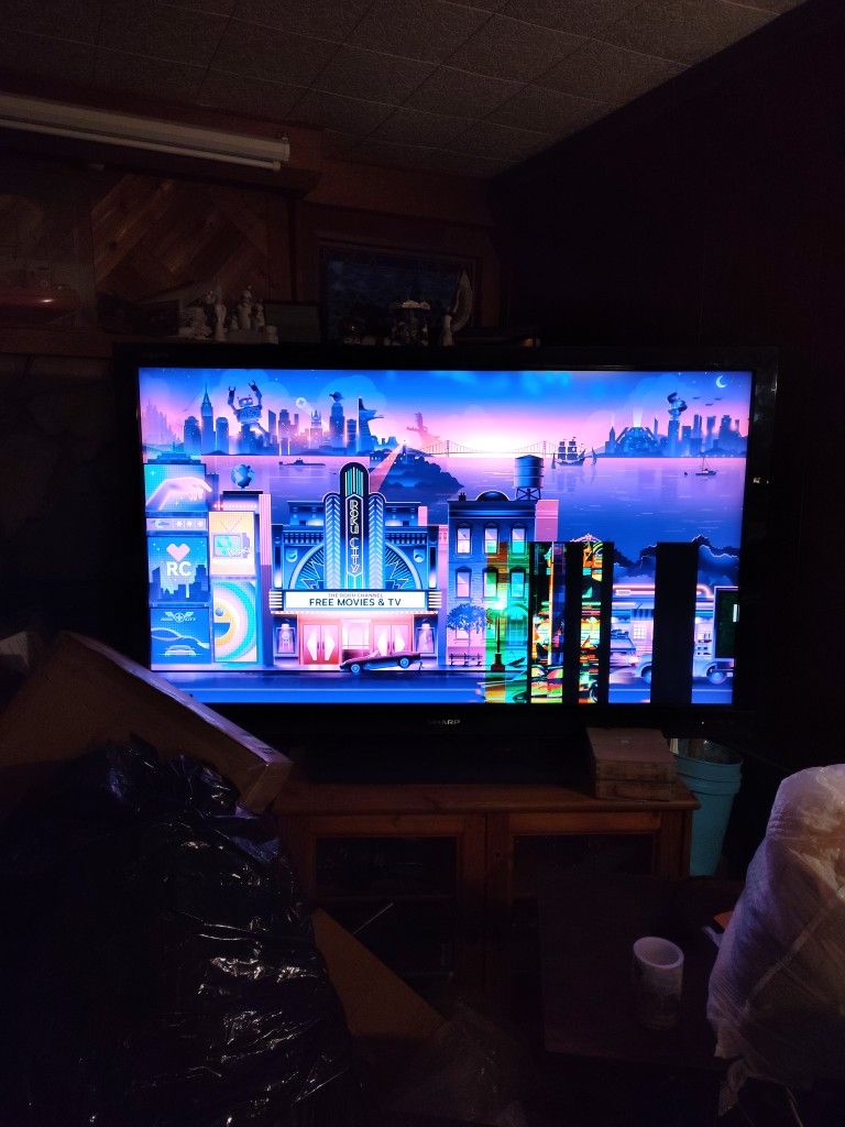 Sharp 65 In TV Needs Repair