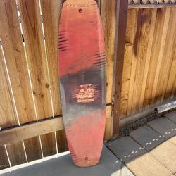 Wake Board Without Bindings 