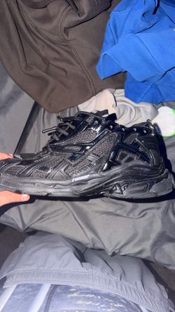 Balenciaga all black runners