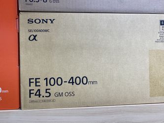 Sony FE 100-400 F4.5