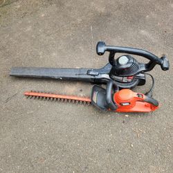 Electric Blower And Electric Hedge Trimmer