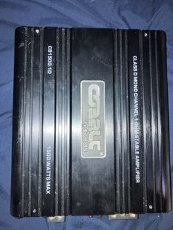 Orion Monoblock Amp 1500 1D