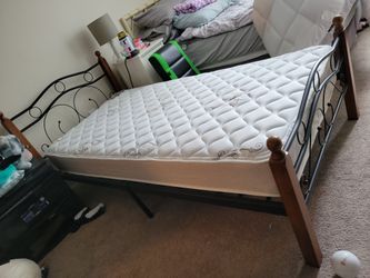 Twin Mattress and Frame